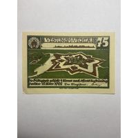 75 пфенингов (нотгельды) г. Германия.-1012