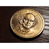 США 1 доллар 2008 Президент Мартин Ван Бюрен