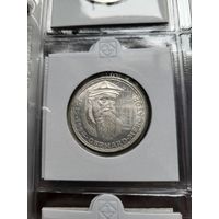 5 марок 1969 F Герхард Меркатор! Штемпель! Серебро 11.2 грамма 625 пробы 0,311 унции! ВОЗМОЖЕН ОБМЕН!