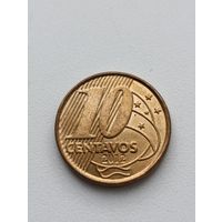 Бразилия. 10 сентаво 2012 года. (4)
