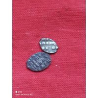 Две чешуйки, серебро,для пополнения коллекции