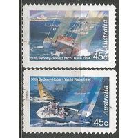 Австралия. Парусная регата. Сидней. 1994г. Mi#1439-40. Серия.