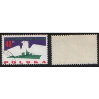 Польша (Mi)PL1426 (20-летие Польской Народной Армии) 1963 год 40 gr Военный корабль (a1-__ ТОРГ/ВАША ЦЕНА