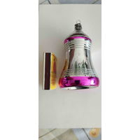 Елочная игрушка СССР. Большой колокольчик