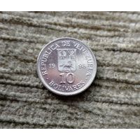 Werty71 Венесуэла 10 боливаров 1998