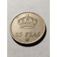 Испания 25 песет 1975(77)