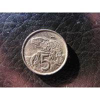Новая зеландия. 5 цент.1978. С 20 копеек. Распродажа коллекции. Смотрите другие лоты.