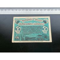 Германия-нотгельд  50 пфенниг 1921 г. Лихтенштейн-Лаллоберг lichtenstein