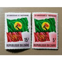 Марка Заир, 25 лет освобождения от колониализма, 1985 г.