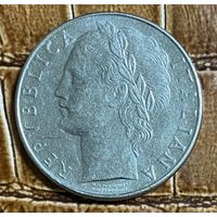 Монета 100 лир 1978 год. Италия. С рубля без МЦ.