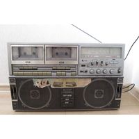 Все лоты с рубля.Магнитола Sharp GF-515 для рынка США,Япония,1981 год.Состояние!
