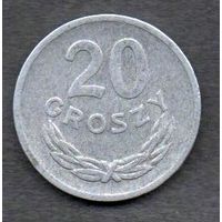 Польша. 20 грошей 1973