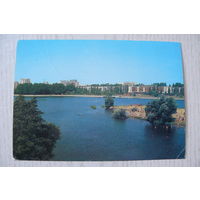 Брест. Река Муховец; 1986, чистая, ДМПК.