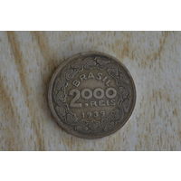 Бразилия 2000 реалов 1939