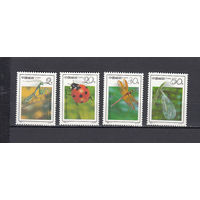 Фауна. Насекомые. Китай. 1992. 4 марки. Michel N 2426-2429 (2,2 е)