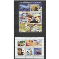 Транспорт Авиация Самолеты Братья Райт 2003 Гвинея-Бисау   MNH