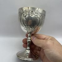 Кубок для вина посеребренный (300 мл). Канада. 3794