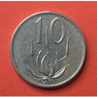 ЮАР, 10 центов 1977г.