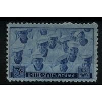 США - 1945 [Mi. 540]** MNH Достижения ВМС США во Второй мировой войне.