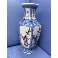 Ваза шестигранной формы фарфор Китай