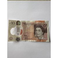 10 фунтов. Великобритания.