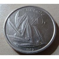 20 франков 1982 BELGIE
