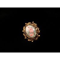 Брошь, камея, винтаж