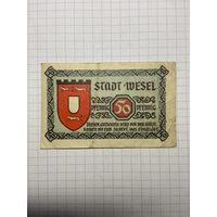 50 пфеннигов (нотгельды) г. Германия - 1312-2