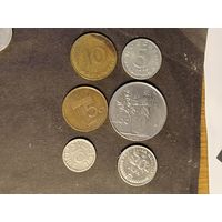 Монеты разные  6 шт.