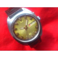 Часы СЛАВА 2428 из СССР 1980-х , РЕДКИЕ , в ДОСТОЙНОМ СОСТОЯНИИ