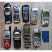 Мобильники РЕТРО 9 штук на восстановление