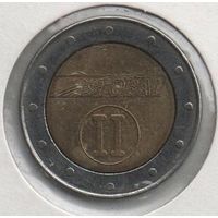 Токен автомойки. Испания. II ISTOBAL. 2 мойки. Биметалл. В холдере.