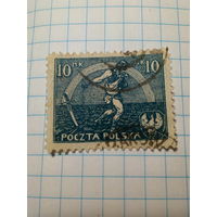 Марка  Польша 1921