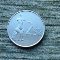 Werty71 Словакия 2 кроны 2003