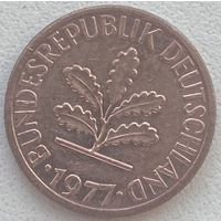 Германия 1 пфенниг 1977 г. G