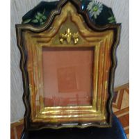 Киот домиком под икону 18х22 см