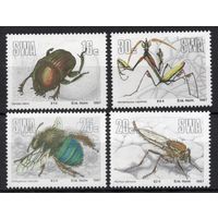 Юго-Западная Африка 1987. Фауна. Насекомые 4 марки 605-8