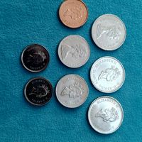 Лот канадских центов(8шт.) Канада.Расспродажа! Смотрите и другие мои лоты!!!