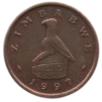 1 цент 1997 Зимбабве