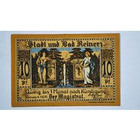 1921 год 10 пфеннигов Германия нотгельд