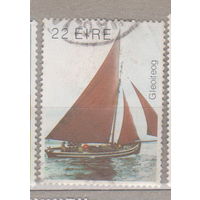 Флот Корабли Парусники Ирландские лодки Ирландия  1982 год   лот  1084-1085