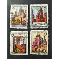 1971 СССР. Исторические здания СССР. Архитектура. Полная серия.