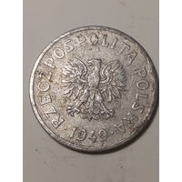 50 грошей Польша 1949 год.