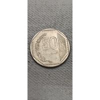 Перу 50 сентимос 2018