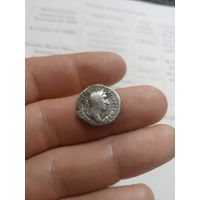28 Римская империя Антоний Пий   ,Денарий ,состояние