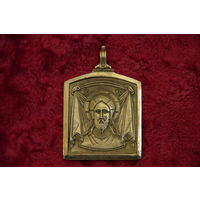 Икона ( иконка ) " Спасителя  " 4 х 5,2  см