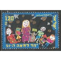 Израиль. Конкурс детской живописи. 2000г. Mi#1537.