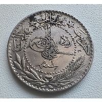 Османская империя 20 пара, 1909 цифра "E" 7-14-10