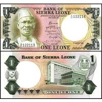 Сьерра Леоне 1 Леоне образца 1984 года UNC p5e серия А/41