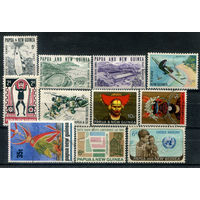 Папуа Новая Гвинея - 11 марок - гашёные, MH. #3-WB-94-KS-1